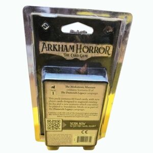 NIP *Arkham Horror: Miskatonic Museum Scenario II of Dunwich Legacy Card Game